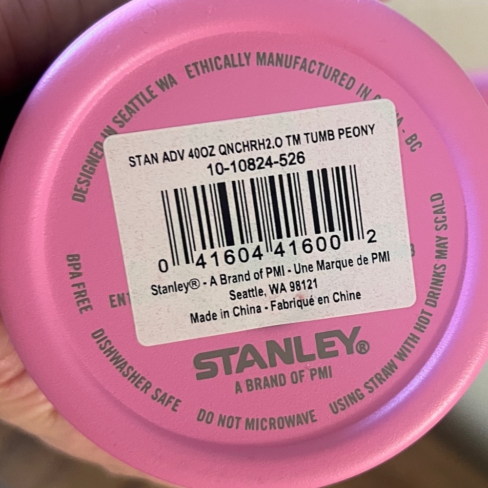 Stanley Pink Tumbler Peony - Picture 2 of 4